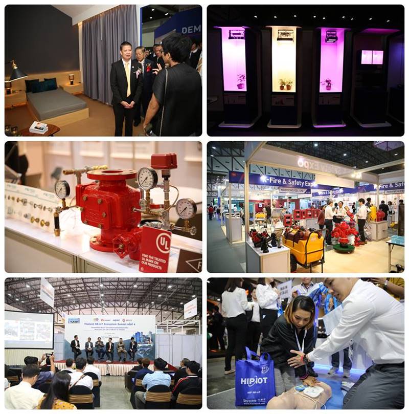 ผสานนวัตกรรมอนุรักษ์พลังงาน กับ ระบบอัจฉริยะ ในงาน BMAM Expo Asia, K-Fire & Safety Expo Bangkok, และLED Expo Thailand + Light ASEAN