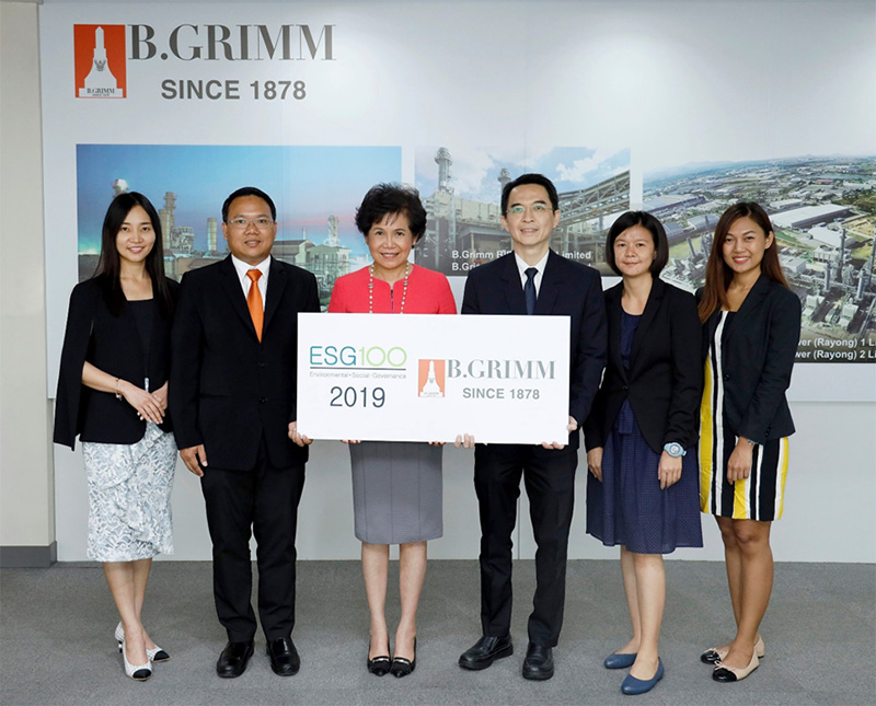 BGRIM คว้าหุ้นยั่งยืน ESG 100 จากสถาบันไทยพัฒน์ต่อเนื่องเป็นปีที่ 2