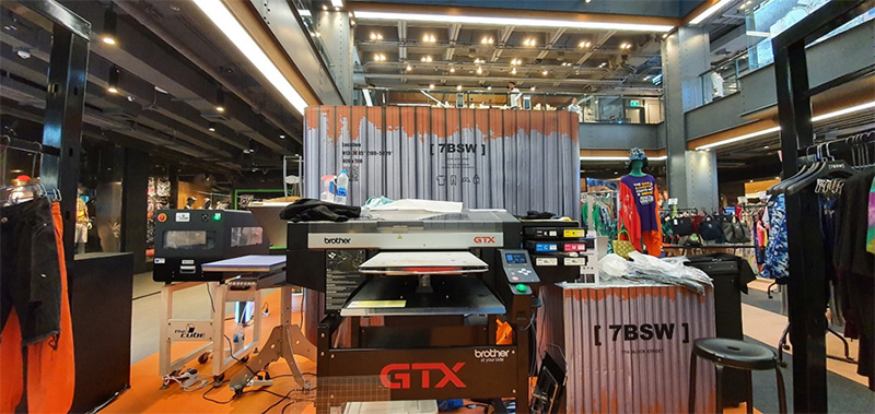 Brother GTX เครื่องพิมพ์ผ้าระบบดิจิทัล