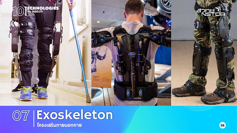 โครงเสริมภายนอกกาย (Exoskeleton)