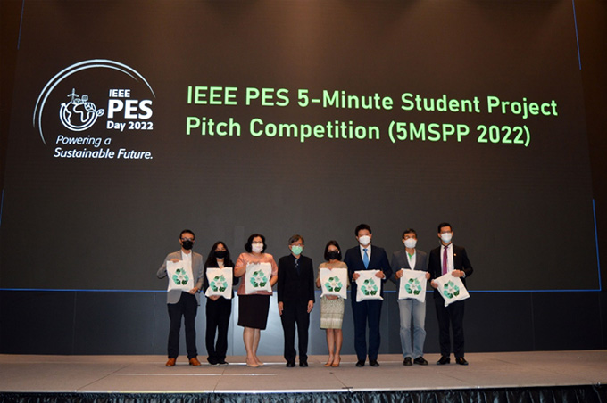 โครงการ IEEE PES 5-Minute Student Project Pitch Competition 2022