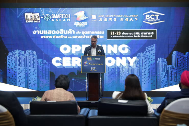 เปิดฉากงานแสดงสินค้าเพื่ออุตสาหกรรมอาคาร ก่อสร้าง และแสงสว่างอัจฉริยะ ยิ่งใหญ่ที่สุดในอาเซียน BCT Expo และ LED Expo Thailand + SMARTECH ASEAN 2022  ตลาดอุตสาหกรรมไทย นวัตกรรมอุตสาหกรรมไทย พัฒนาอุตสาหกรรมไทยให้ก้าวหน้า IMG 0193