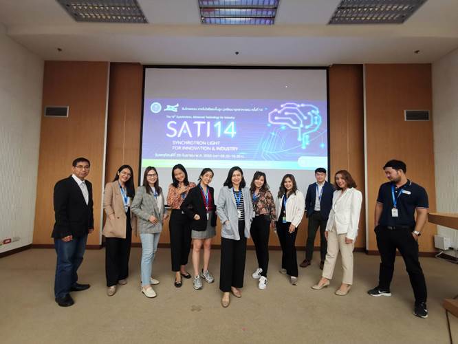 ซินโครตรอนชูความสำเร็จผลงาน สนับสนุนภาคอุตสาหกรรมในงาน SATI14