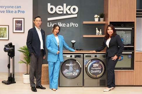 Beko ทุ่มงบการตลาดเพิ่ม 2 เท่า รุกตลาดเครื่องใช้ไฟฟ้าไทยในปีหน้า ดึงเบเบ้ ธันย์ชนกเป็นพรีเซนเตอร์ ชูนวัตกรรมเพื่อสุขภาพ