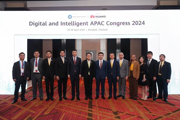 หัวเว่ยจัดประชุม Huawei Digital and Intelligent APAC Congress 
สำรวจแนวทางการเปลี่ยนผ่านสู่ยุคดิจิทัลในภูมิภาคเอเชียแปซิฟิก
